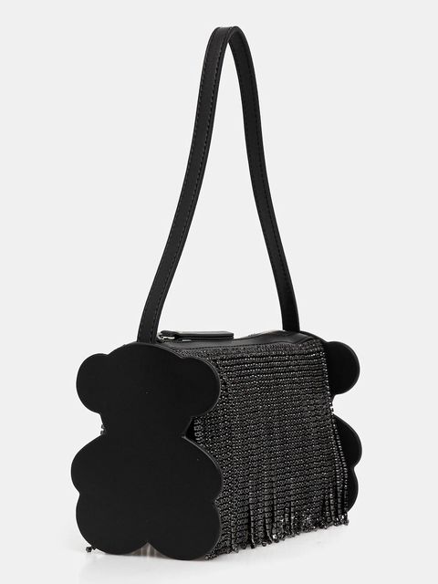 Tous torebka skórzana SALSI kolor czarny 2002306852