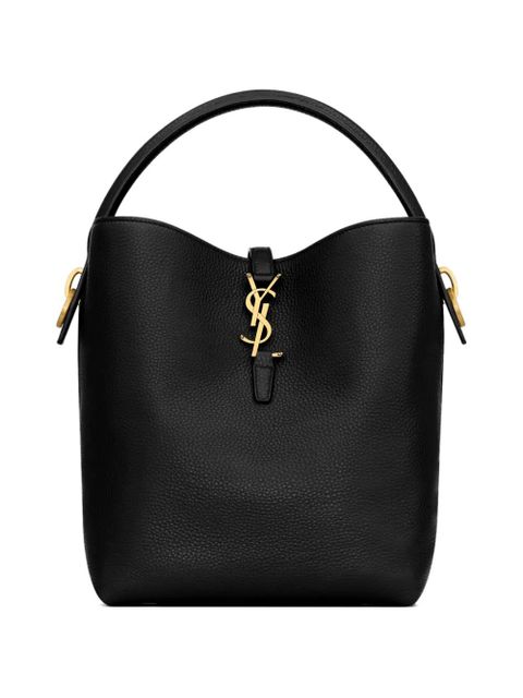 Saint Laurent Le 37 Supple leather tote bag - Black