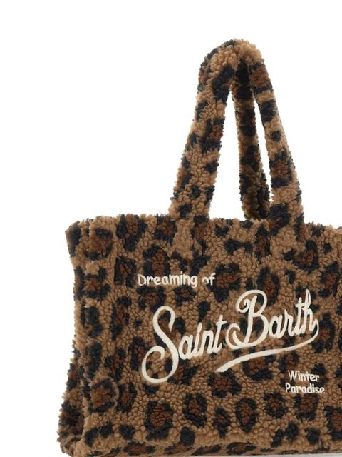 MC2 Saint Barth logo-embroidered tote bag - Brown