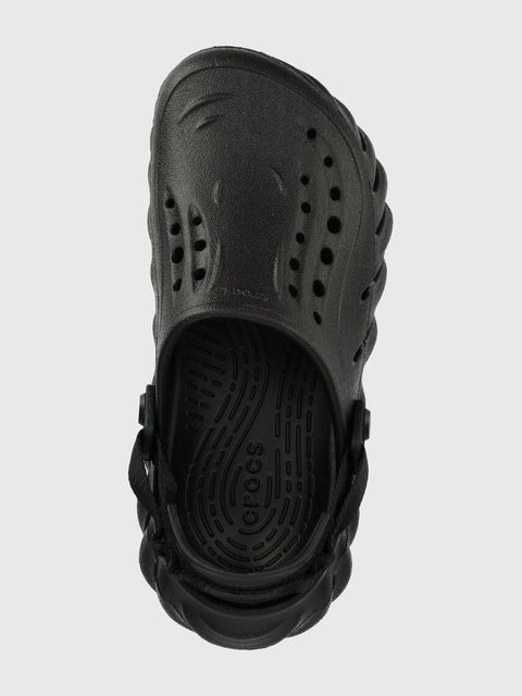 Crocs klapki Echo Clog kolor czarny 207937