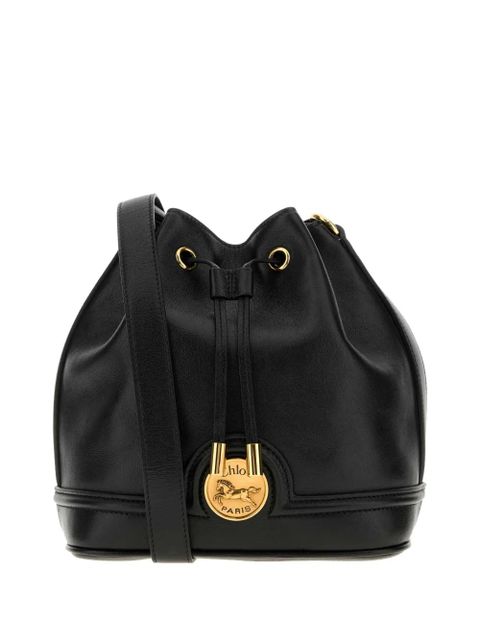 Chloé leather bucket bag - Black