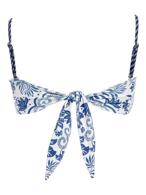 Agua By Agua Bendita batik-print bikini - White - zdjęcie produktu nr 1