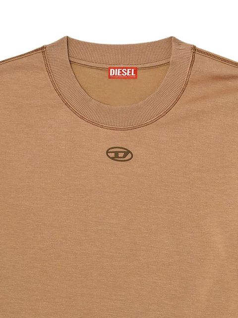 Diesel logo-detail cropped sweatshirt - Neutrals - zdjęcie produktu nr 2