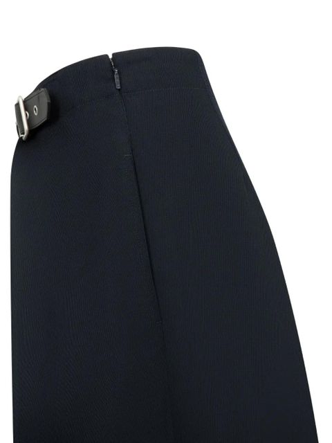 LOEWE belted palazzo pants - Blue