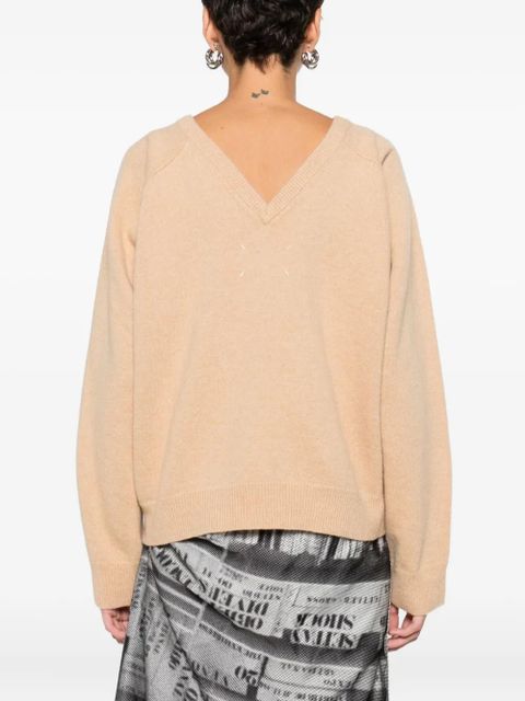 Maison Margiela round-neck sweater - Neutrals