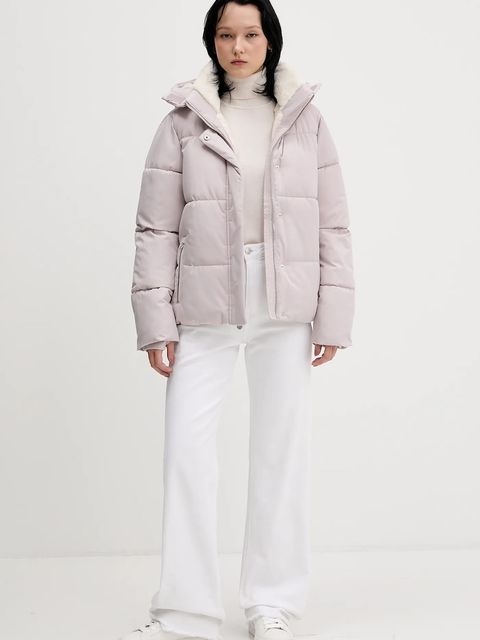 Hollister Co. kurtka kolor różowy zimowa KI344-5056-120 - zdjęcie produktu nr 2