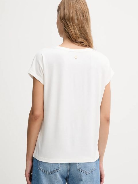 Joop! t-shirt damski kolor beżowy 30047786