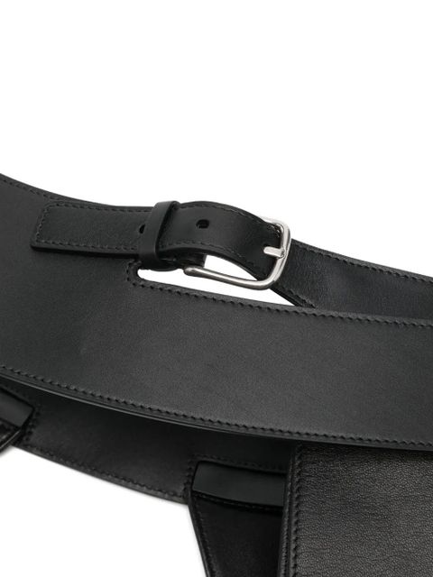 The Row zip-fastening pocket belt - Black - zdjęcie produktu nr 2