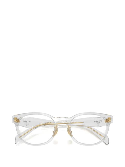 Prada Eyewear round-frame glasses - White