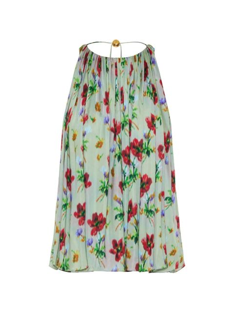 LOEWE floral top - Green - zdjęcie produktu nr 1