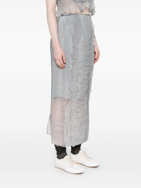 Cecilie Bahnsen Olympia skirt - Grey