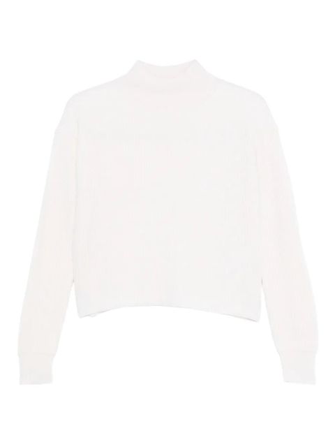 Max Mara ribbed mock-neck sweater - White - zdjęcie produktu nr 1