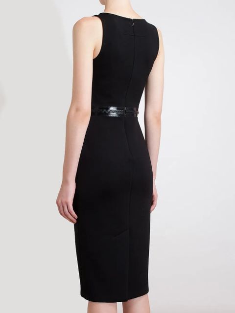Givenchy zip detail pencil dress - Black