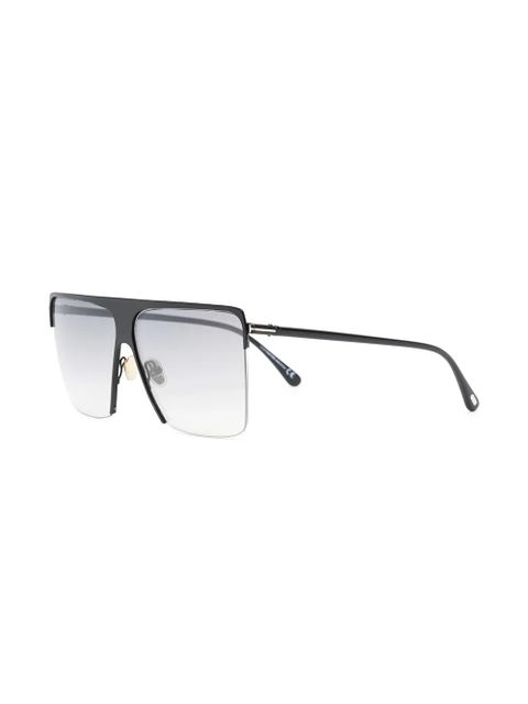 TOM FORD Eyewear Sofi square-frame sunglasses - Black
