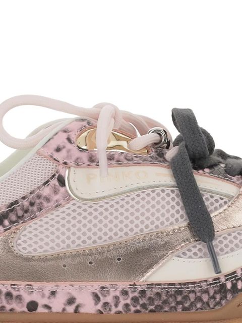 PINKO panelled sneakers