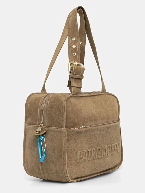 Patrizia Pepe torebka zamszowa - zdjęcie produktu nr 2