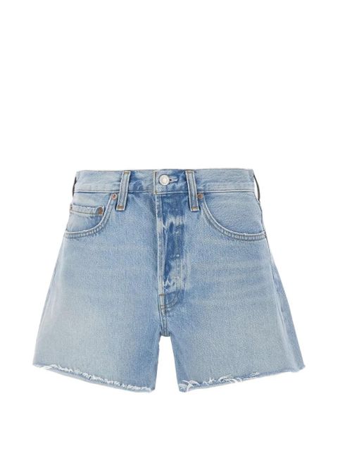 AGOLDE Parker Long denim shorts - Blue - zdjęcie produktu nr 1