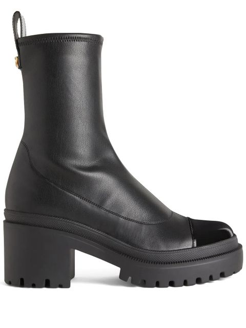 Giuseppe Zanotti 70mm Vicentha chunky boots - Black - zdjęcie produktu nr 1