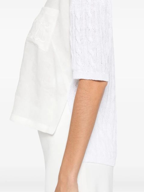 Max Mara Pavidi top - White