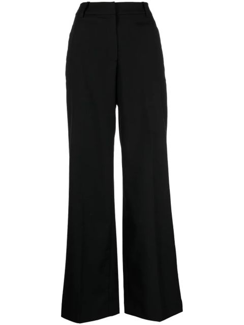 Christopher Esber high-rise wide-leg trousers - Black - zdjęcie produktu nr 1