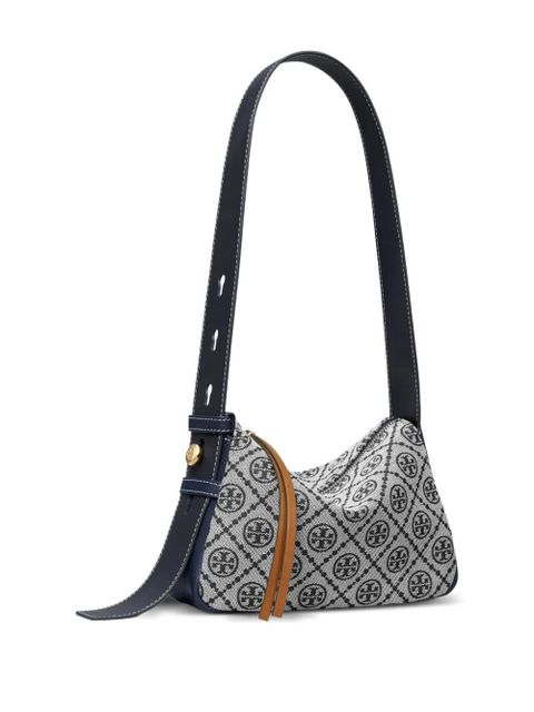 Tory Burch small Romy T Monogram shoulder bag - Blue
