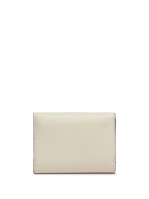 Marni Trunkaroo tri-fold leather wallet - Neutrals - zdjęcie produktu nr 2