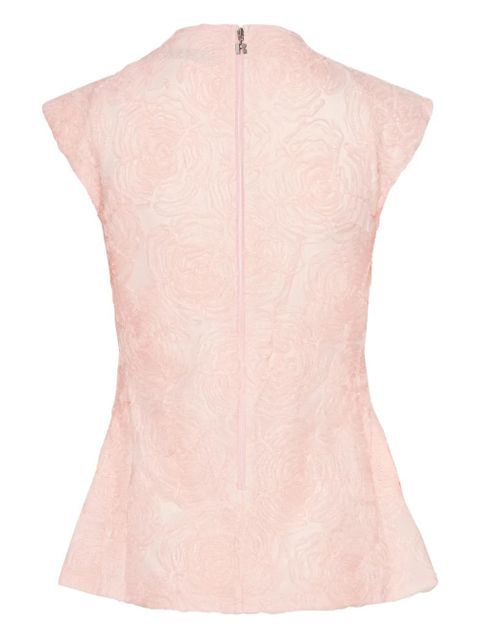 ROTATE BIRGER CHRISTENSEN floral-patterned top - Pink - zdjęcie produktu nr 2