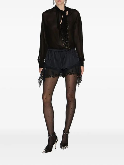 ISABEL MARANT Elaura blouse - Black - zdjęcie produktu nr 2