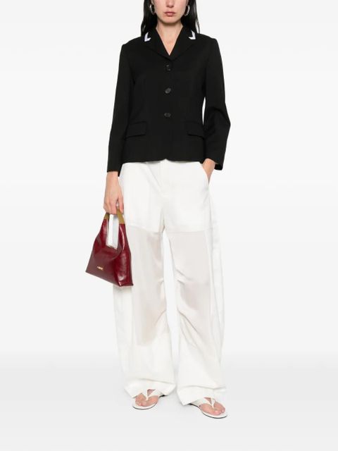 Marni long sleeve wool jacket - Grey - zdjęcie produktu nr 2