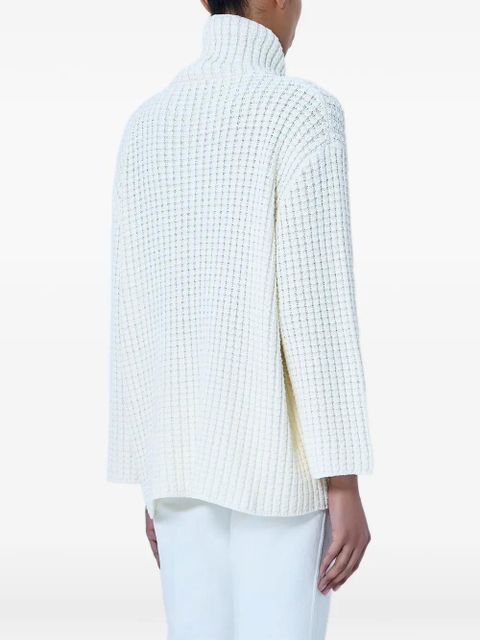 TOTEME whipstitch sweater - White