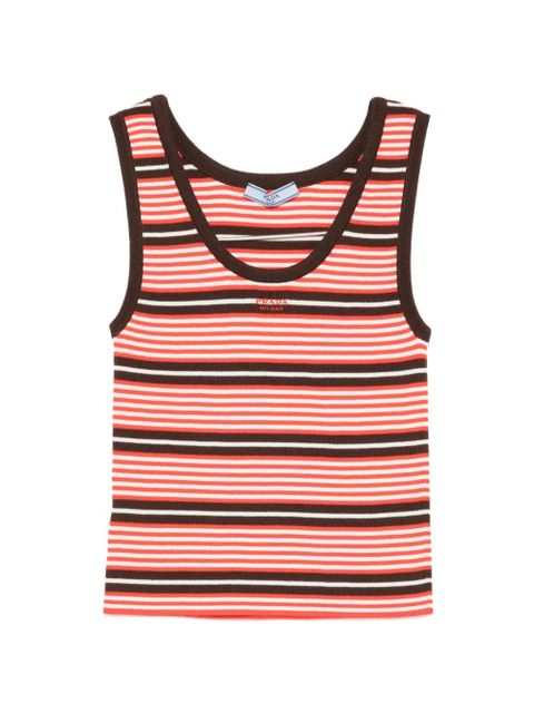 Prada striped top - Red - zdjęcie produktu nr 1