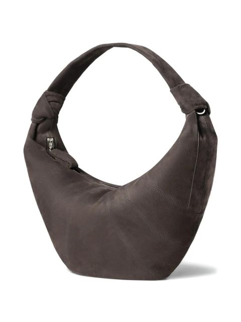 LEMAIRE Fortune Croissant topstitched bag - Brown - zdjęcie produktu nr 2