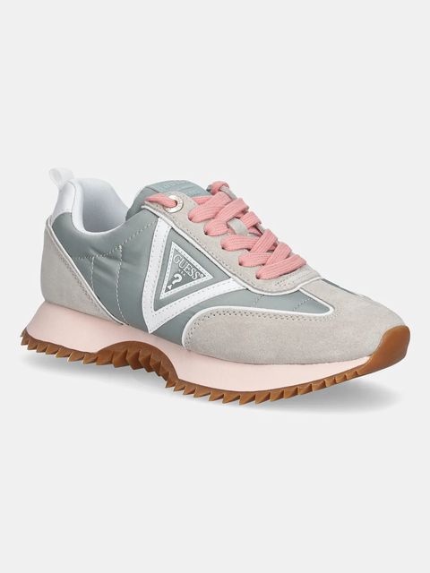 Guess sneakersy BAIL damskie kolor zielony FLTBAI SUE12 - zdjęcie produktu nr 1