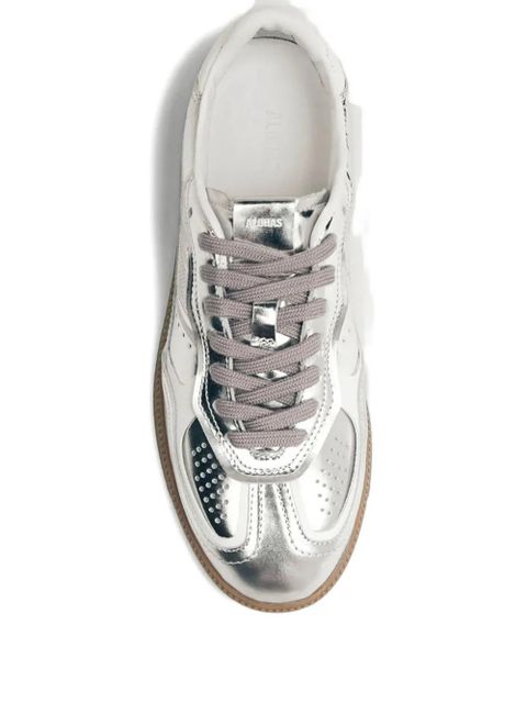ALOHAS Tb.490 round-toe leather sneakers - Grey