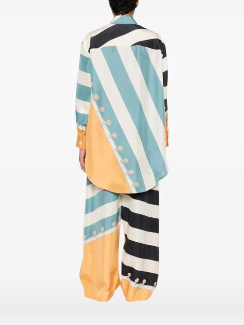 LOEWE striped shirt - Neutrals