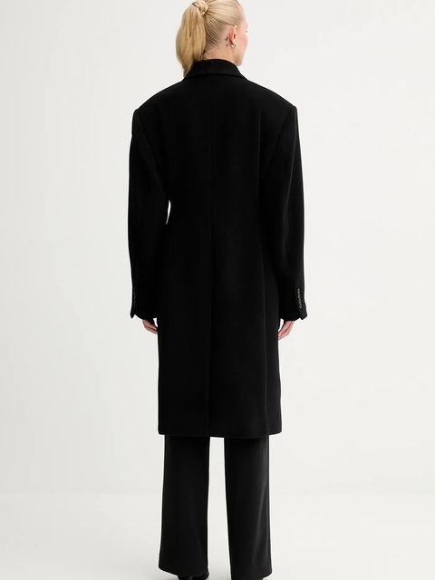 Filippa K płaszcz z dodatkiem wełny