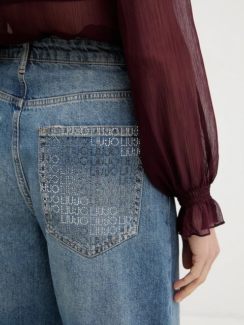 Liu Jo jeansy damskie high waist UA6111 D4854