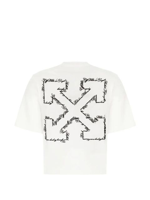 Off-White cotton T-shirt - zdjęcie produktu nr 2