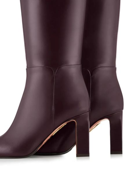 Aquazzura 85mm Sellier boots - Purple