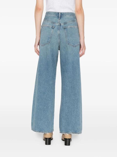 AGOLDE VANA fold jeans - Blue - zdjęcie produktu nr 2