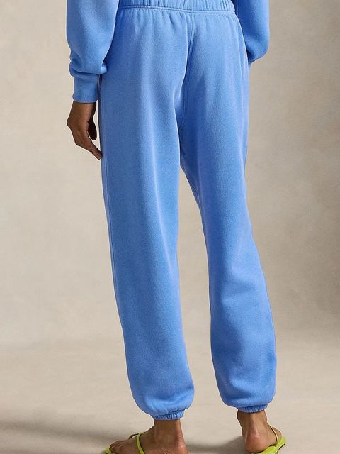 Polo Ralph Lauren spodnie dresowe kolor niebieski gładkie 211971700