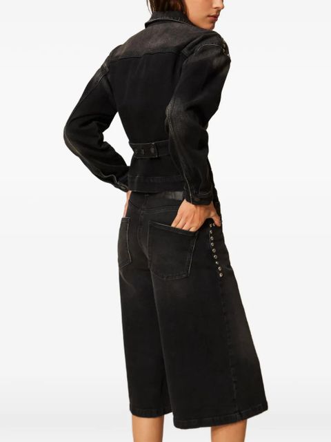 TWINSET studded bermuda shorts - Black