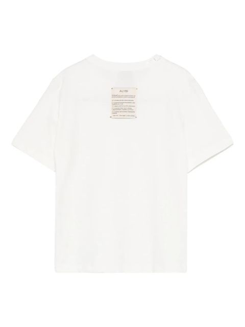 Alysi embellished T-shirt - White