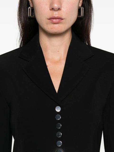 Sportmax button-fastening jacket - Black