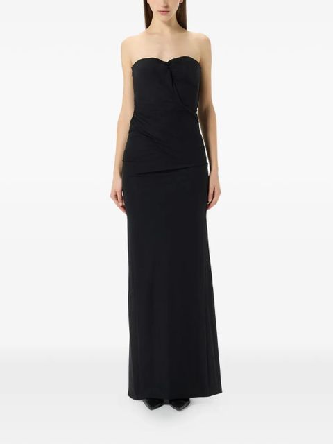 Blumarine sweetheart-neck gown - Black - zdjęcie produktu nr 2