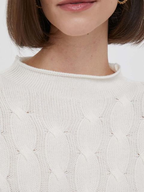 United Colors of Benetton sweter z domieszką wełny