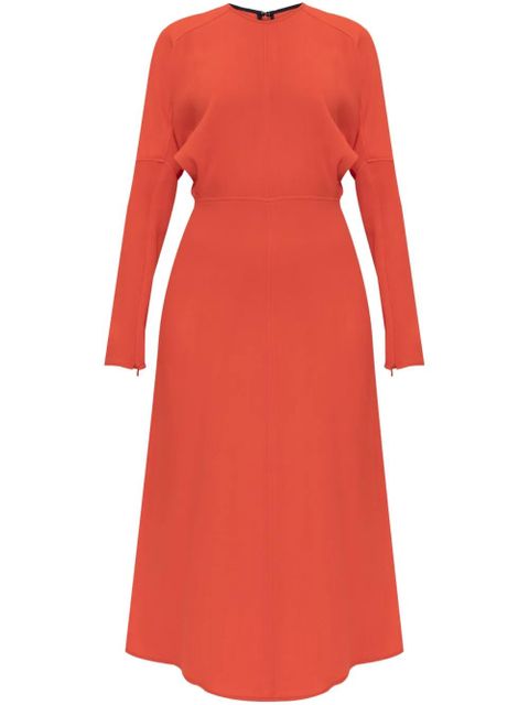 Victoria Beckham wool-blend dress - Orange - zdjęcie produktu nr 1