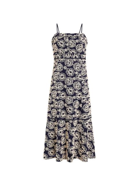 Marie Oliver Suki floral midi dress - Blue - zdjęcie produktu nr 1