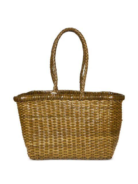 DRAGON DIFFUSION small weave tote bag - Green - zdjęcie produktu nr 2