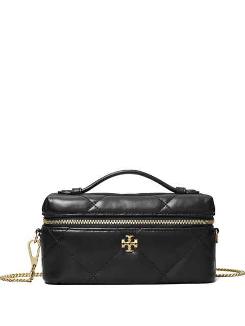 Tory Burch Kira diamond-quilted mini bag - Black - zdjęcie produktu nr 1